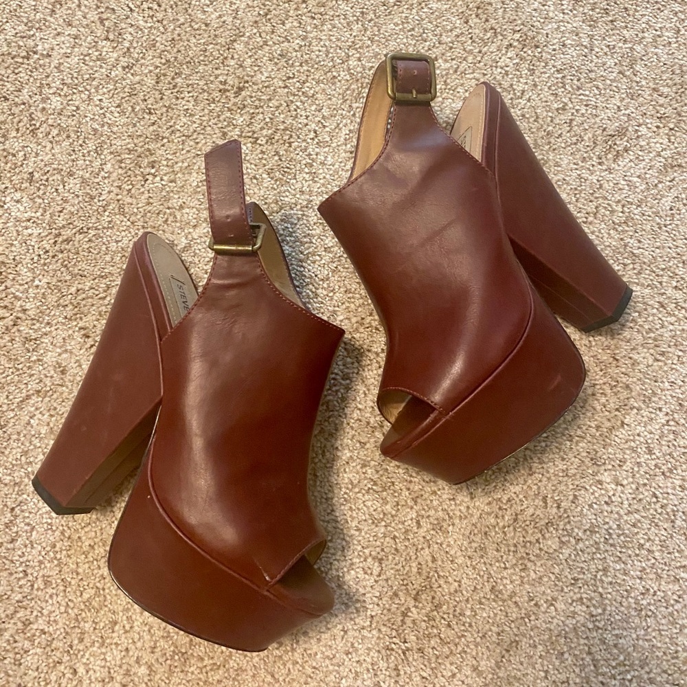 Steve Madden Chunky Heeled Mules